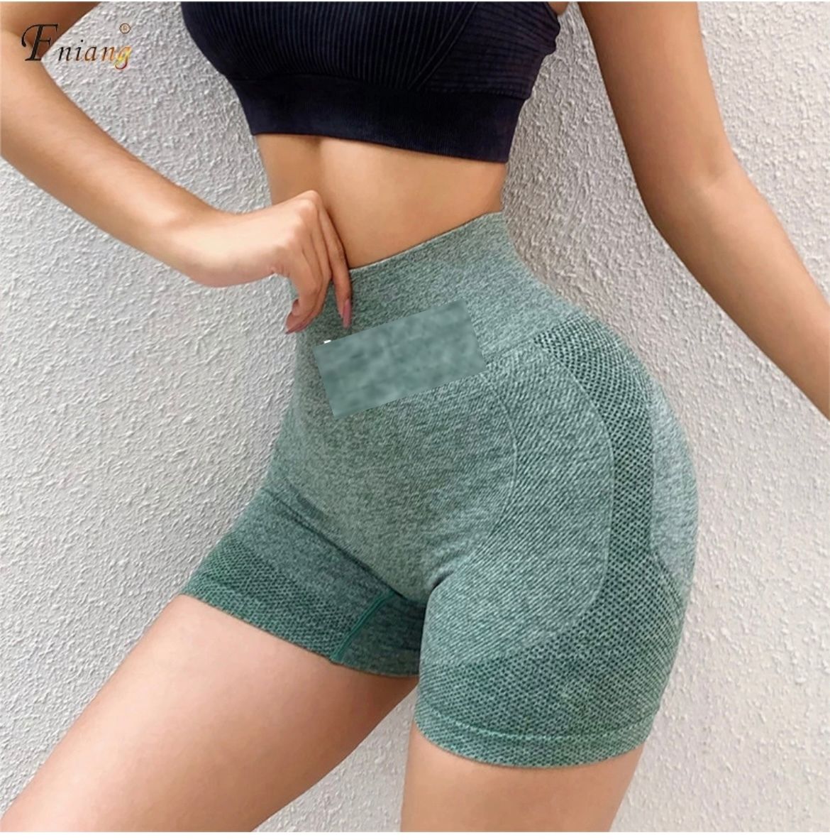 A-View - Sonja Shorts - 122 Green/White main image 0
