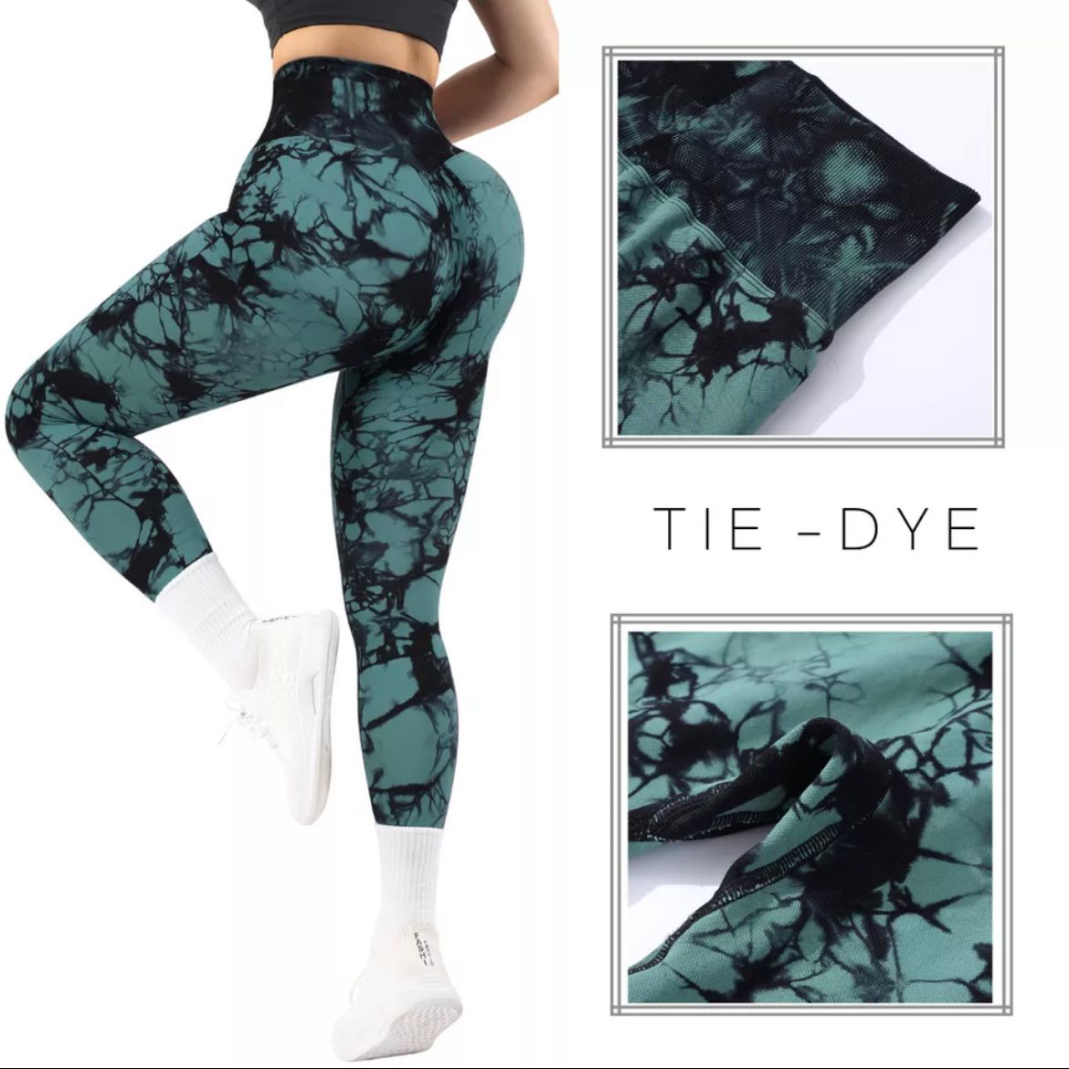 Light Green Tie Dye Legging