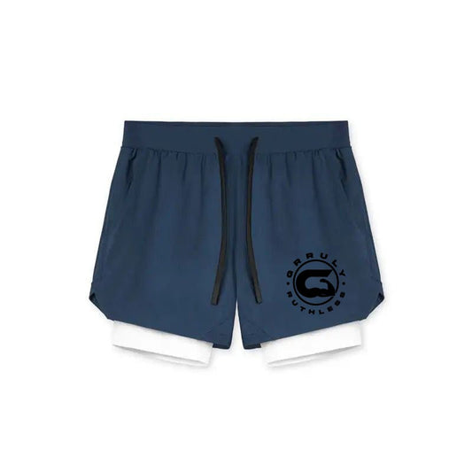 workout gym shorts for men (Navy blue)