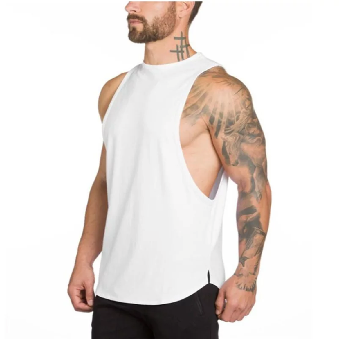 Tank top color white