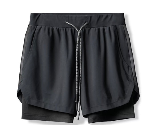workout gym shorts for men (black)