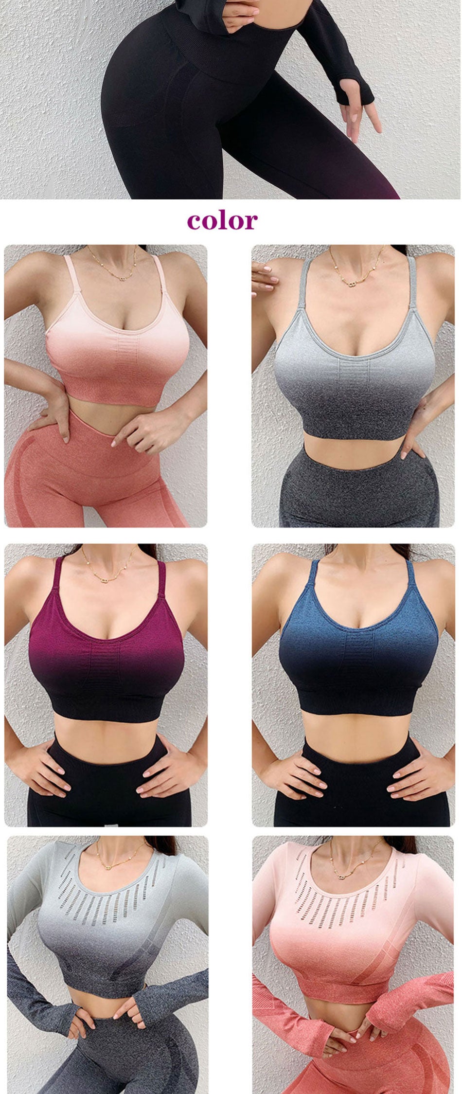 Yoga Tracksuits Women's Seamless Sets